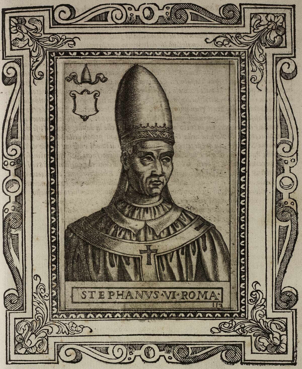 Portrait of Pope Stephen VI