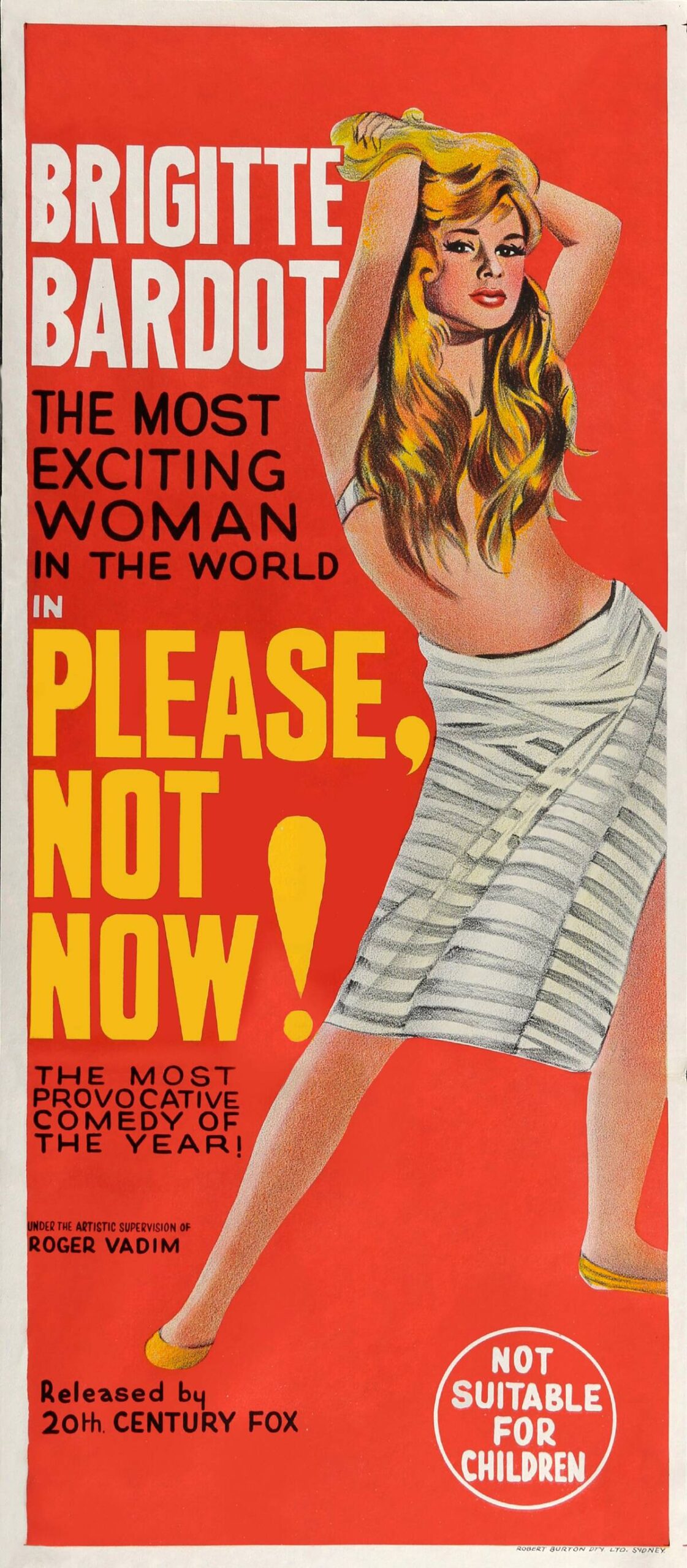 Poster For 'Please Not Now'