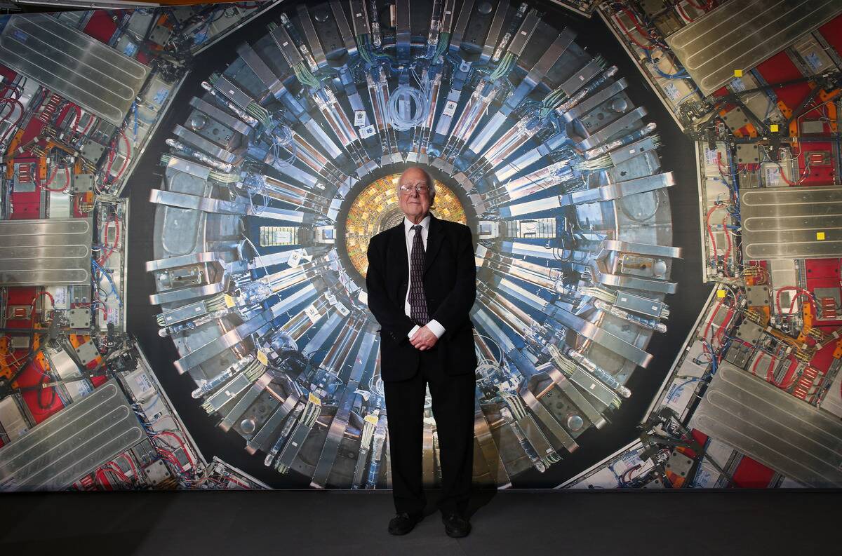 Prof Peter Higgs Opens Collider Exhibition At The Science Museum