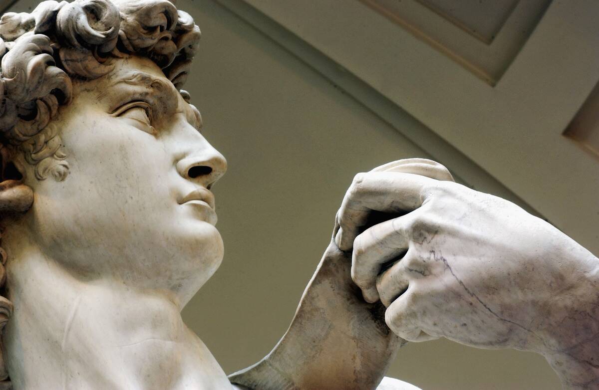 Restoration Work Completed On Michelangelo's David