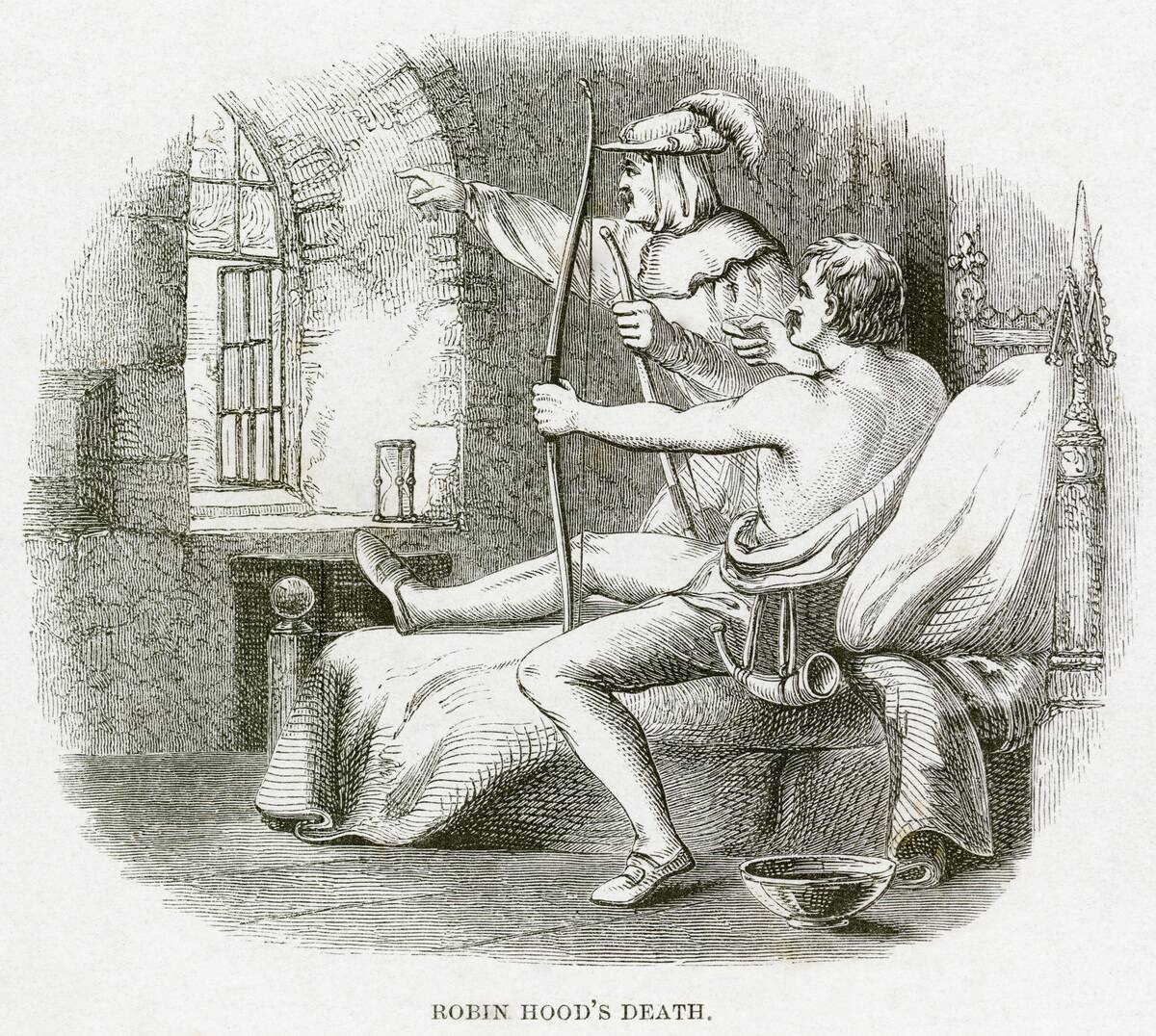 'Robin Hood's Death', c1900(?).