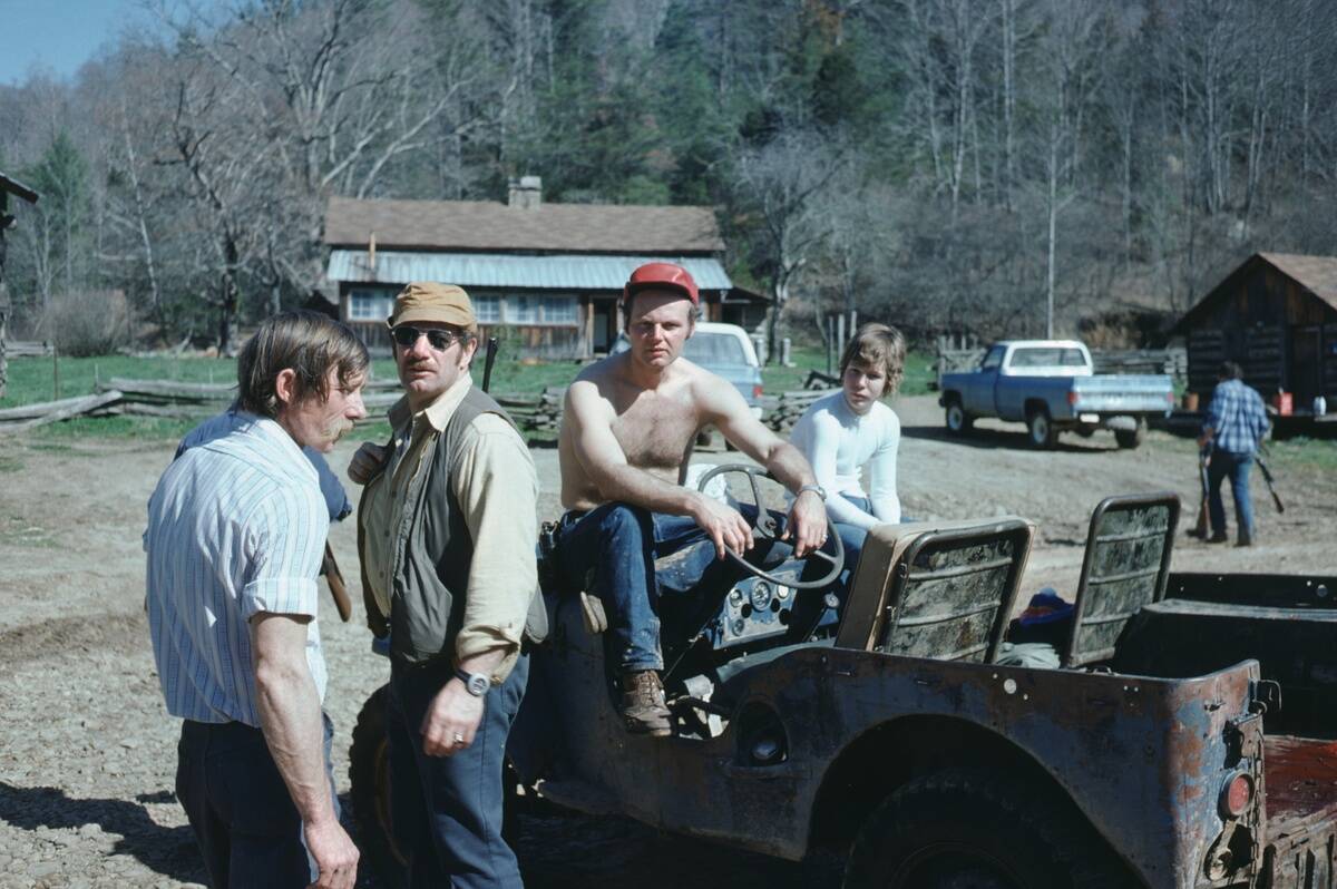 Rural Family Lounging
