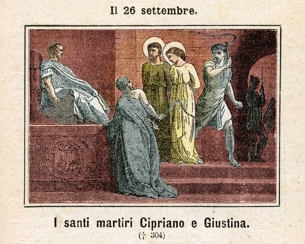 Saints Cyprian And Justina