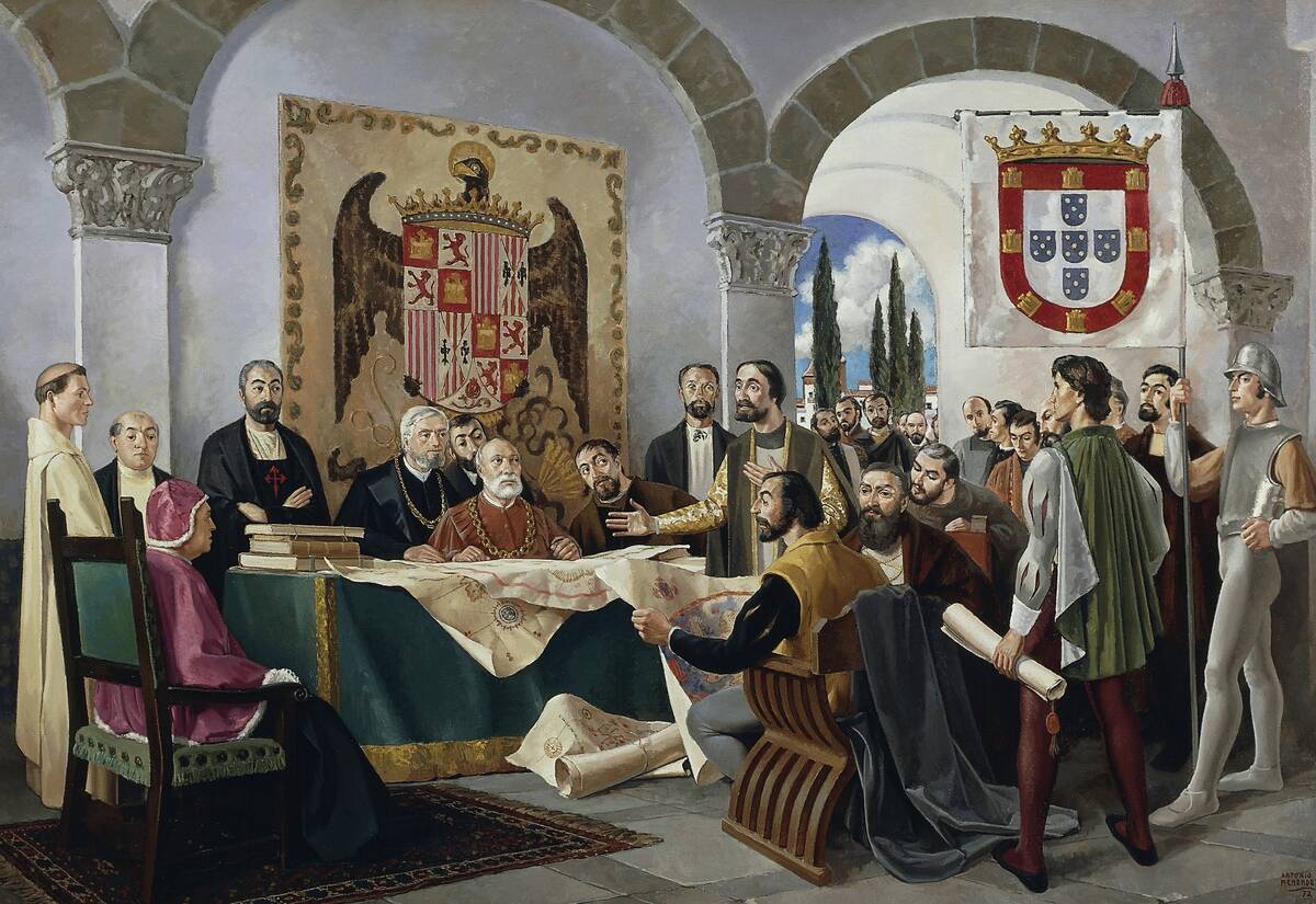 Signing of the Treaty of Tordesillas