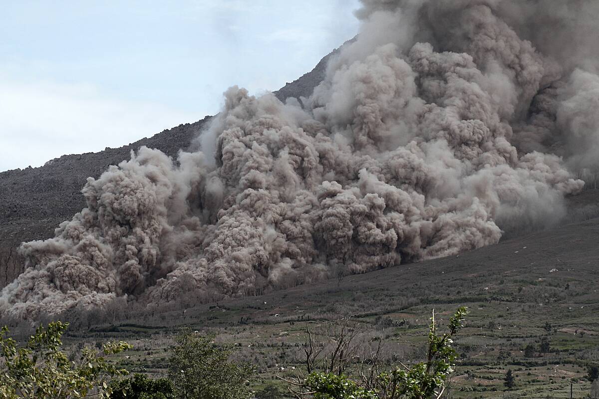 Sinabung Indonesia Volcano Erupts