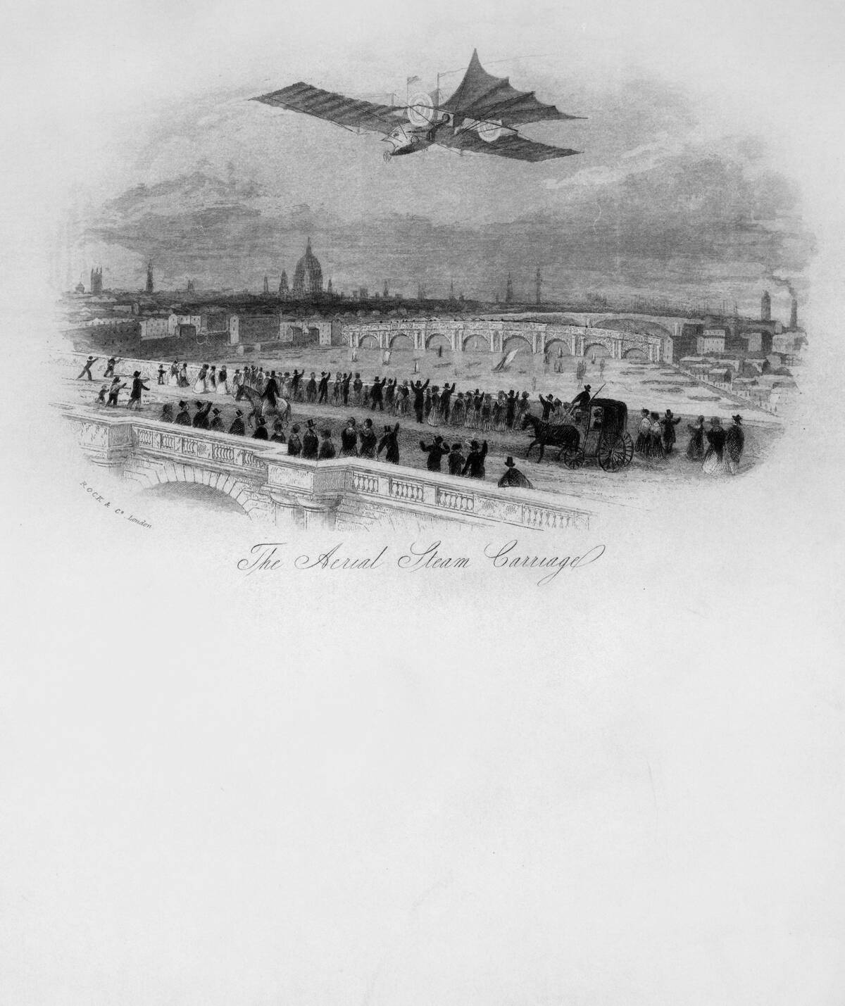 The aerial steam carriage