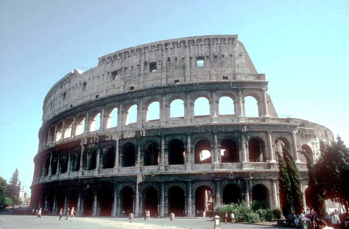 The Colosseum, Rome.