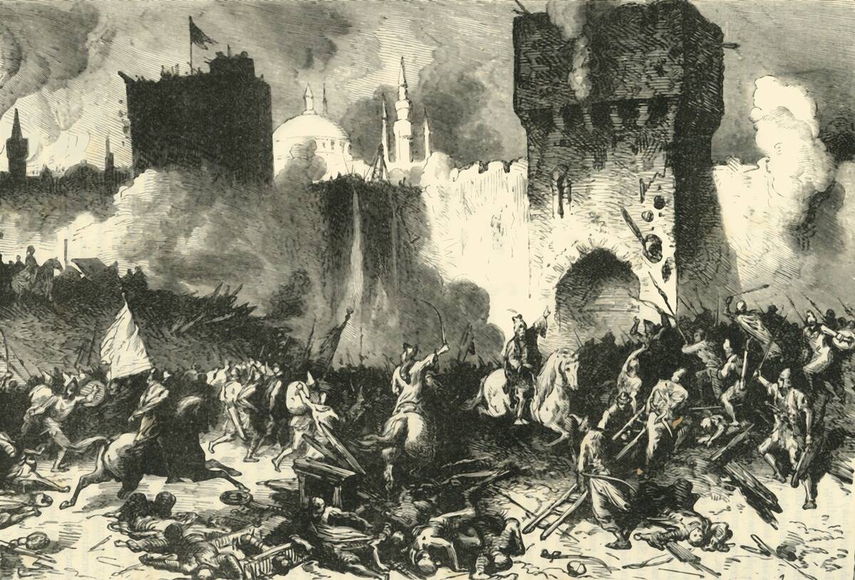 The Final Assault On Constantinople
