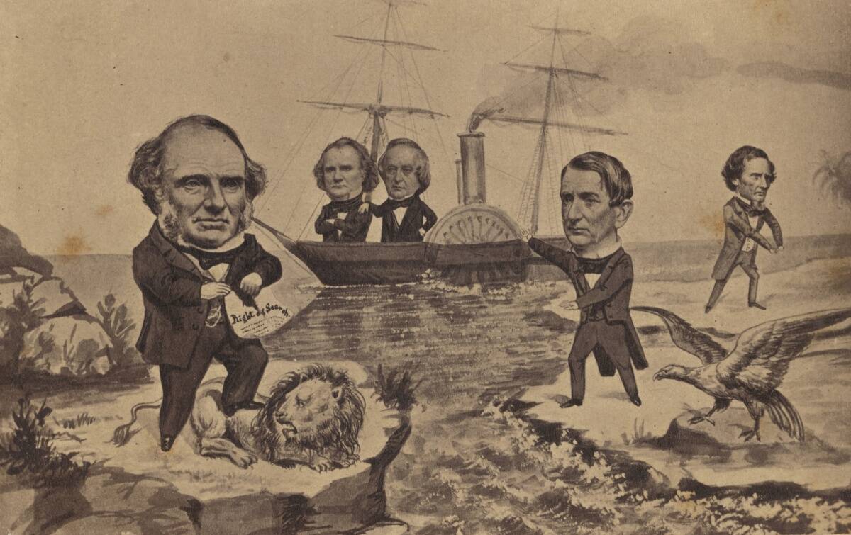 The Great Surrender. America surrenders the great Commissioners