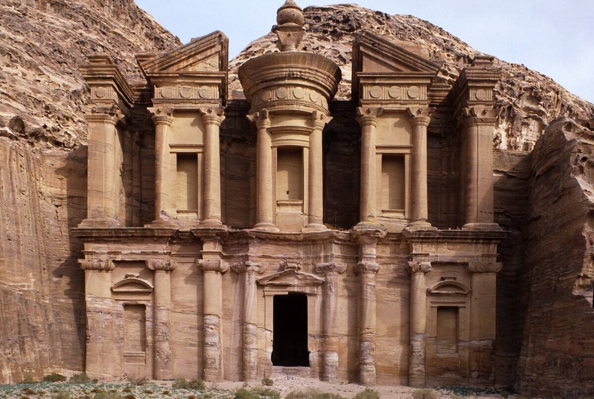 The monastery (Ed Deir), 2nd-1st Century a.D., 45x50 m.