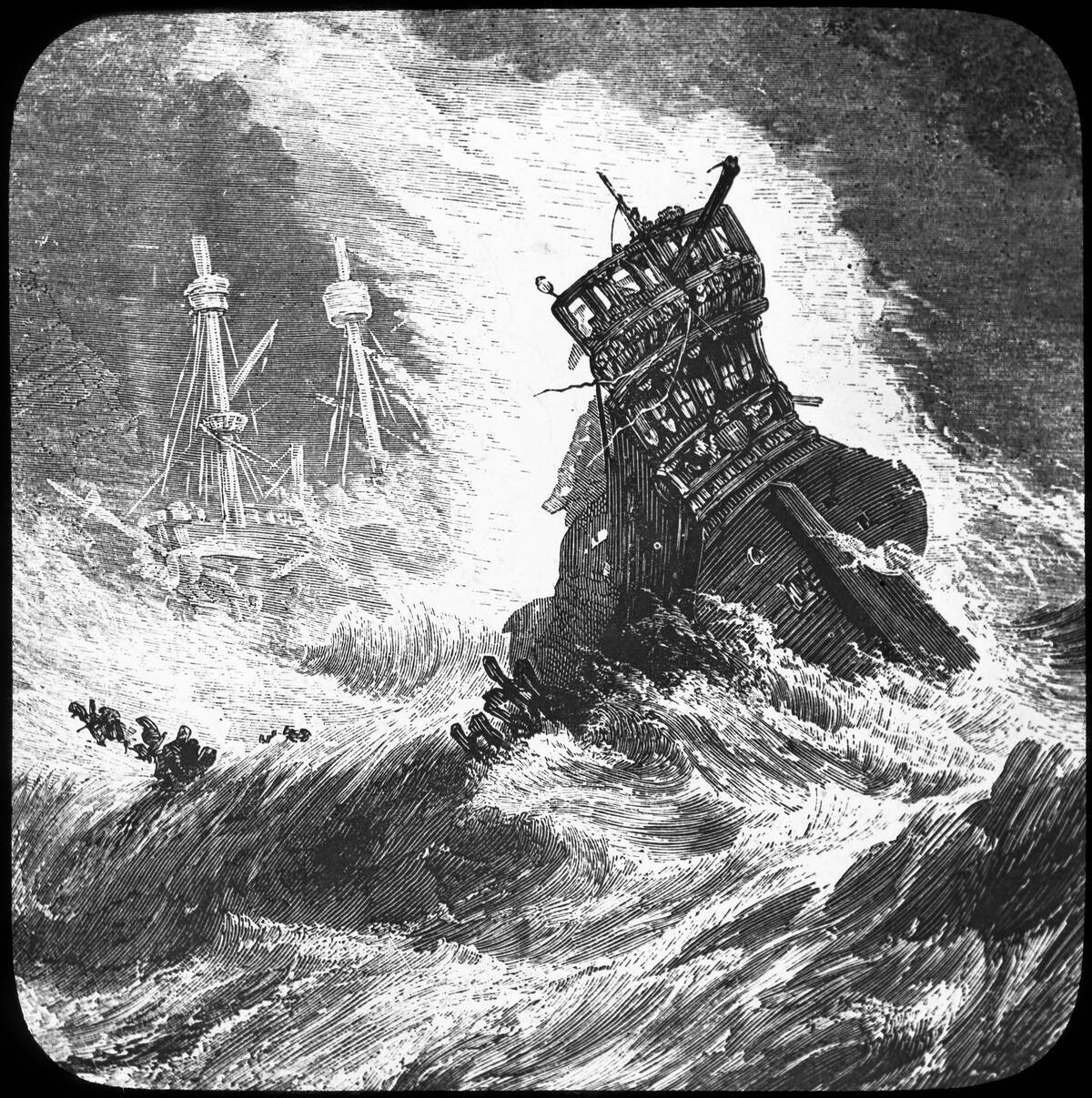 The Spanish Armada in a tempest, 1588 (late 19th or early 20th century(?)).