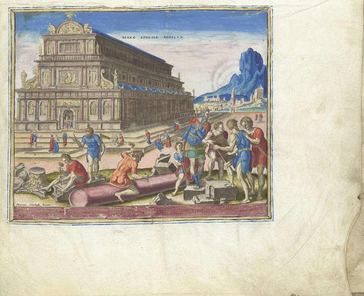 The Temple of Diana at Ephesus (from the series The Eighth Wonders of the World), 1572