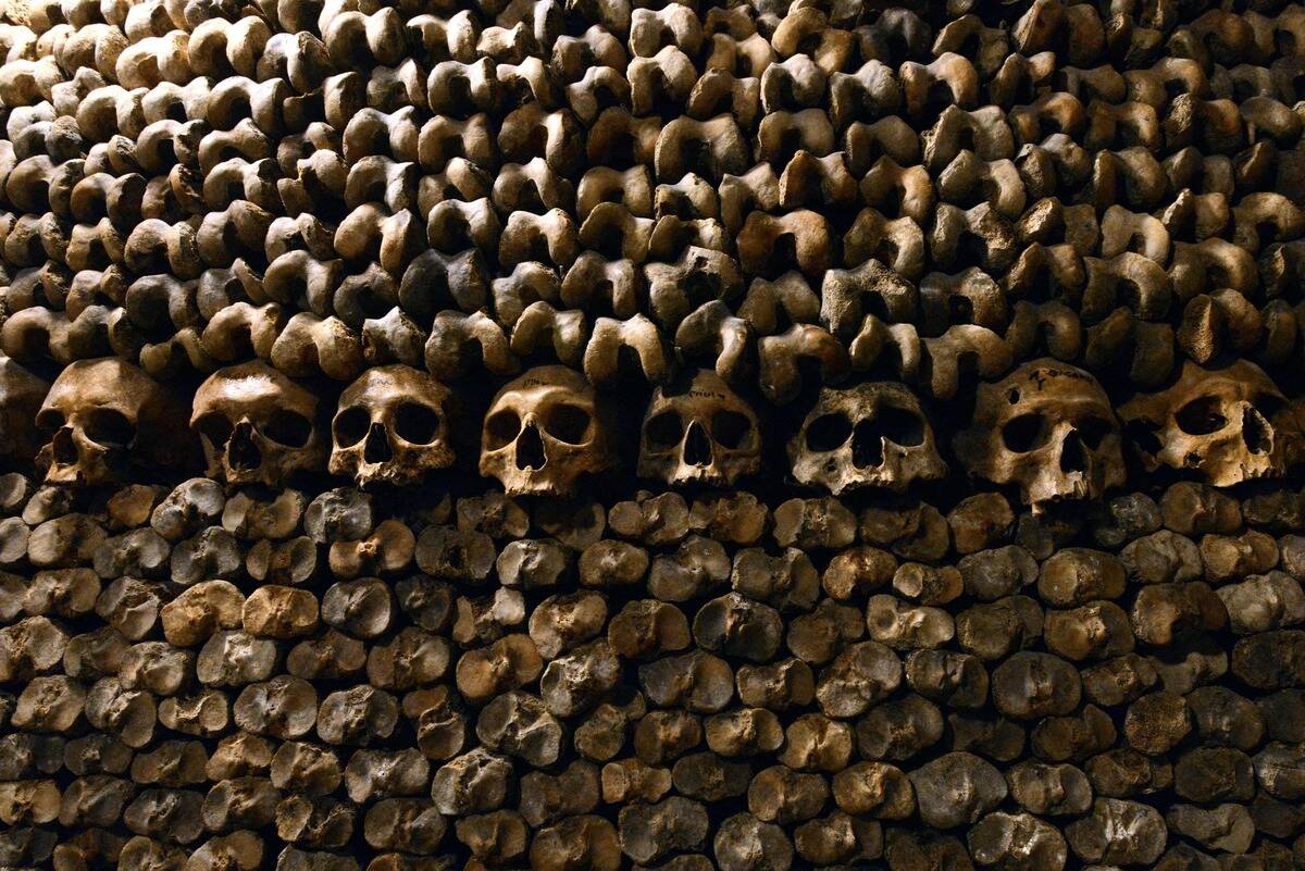 TOPSHOT-FRANCE-TOURISM-CATACOMBS