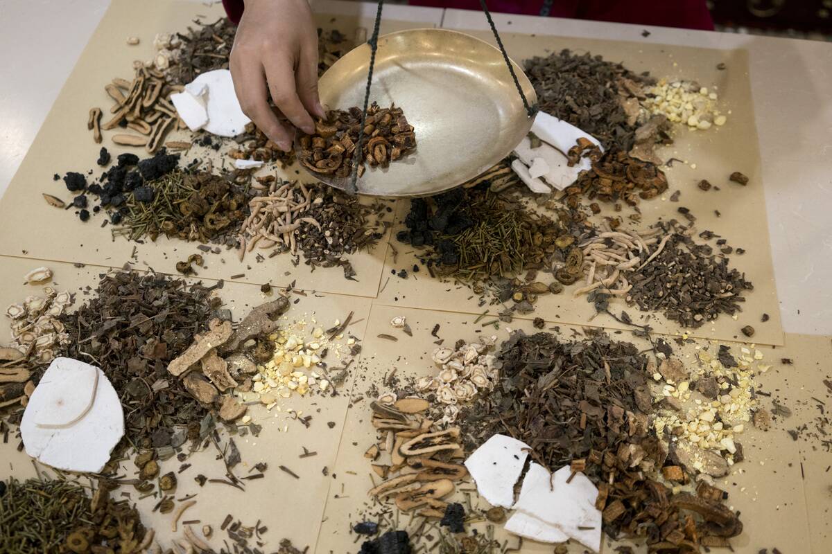 Traditional Chinese Medicine Vials, and Inside a TCM Pharmacy