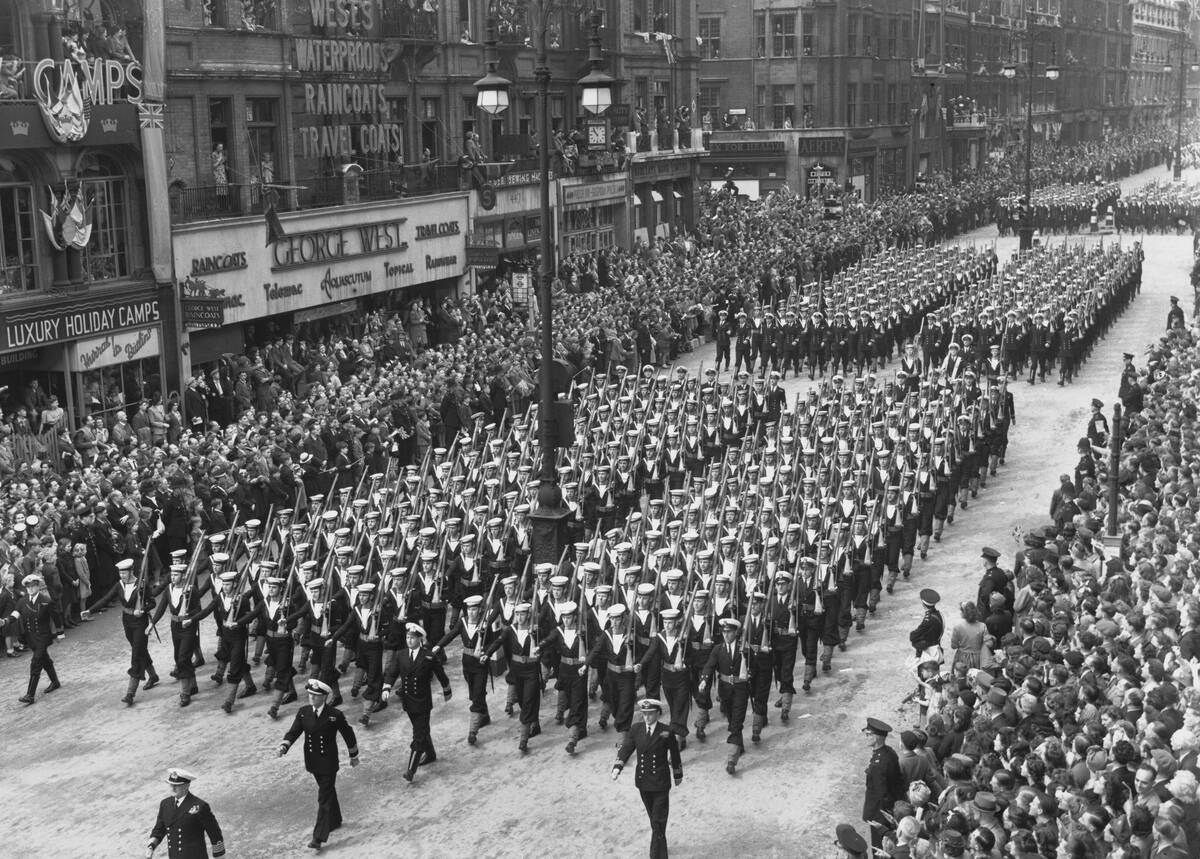 World War Two Victory Parade 1946