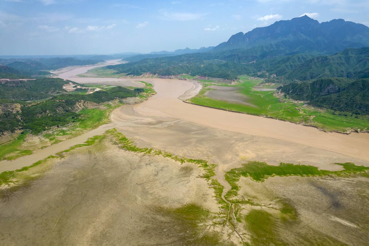 Yellow River Xiaolangdi Reservoir