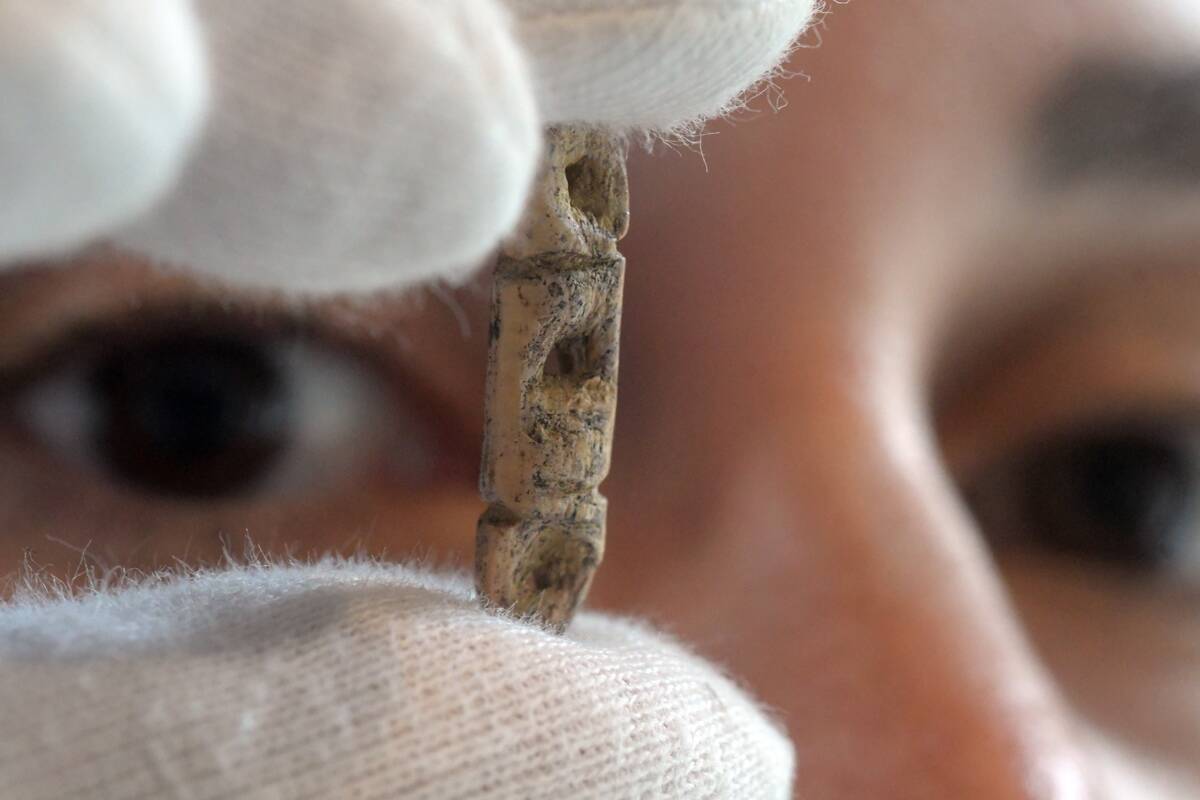 40,000 years old accessories from Ice Age Cave