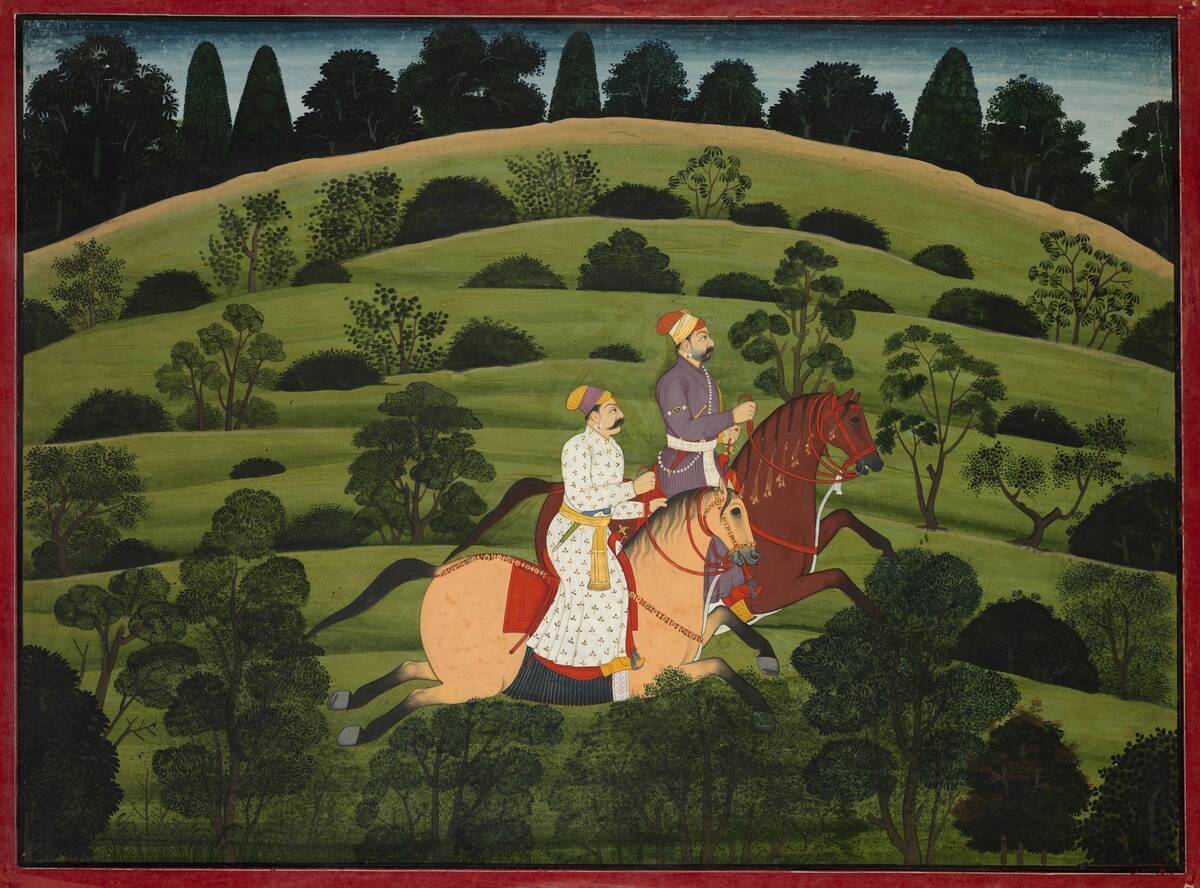 Akrura Rides Toward Dwarka