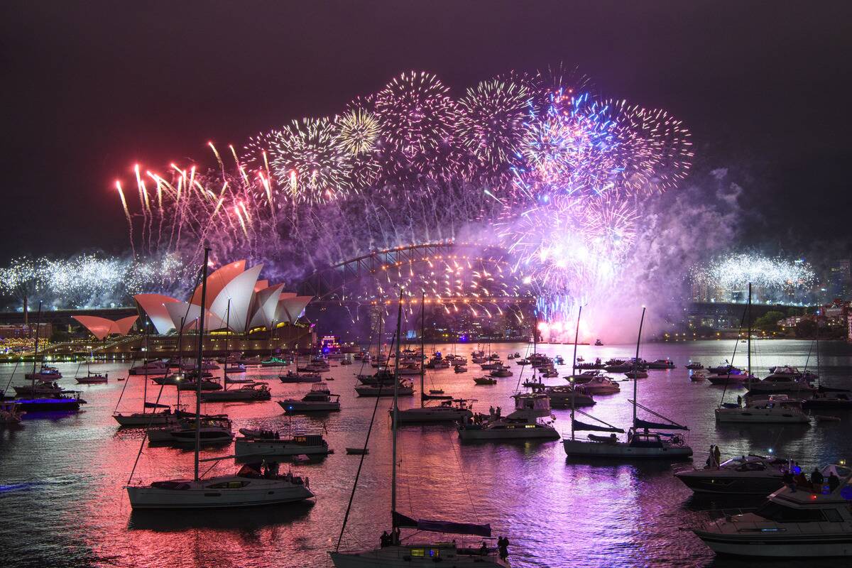 Australians Celebrate New Year's Eve 2020