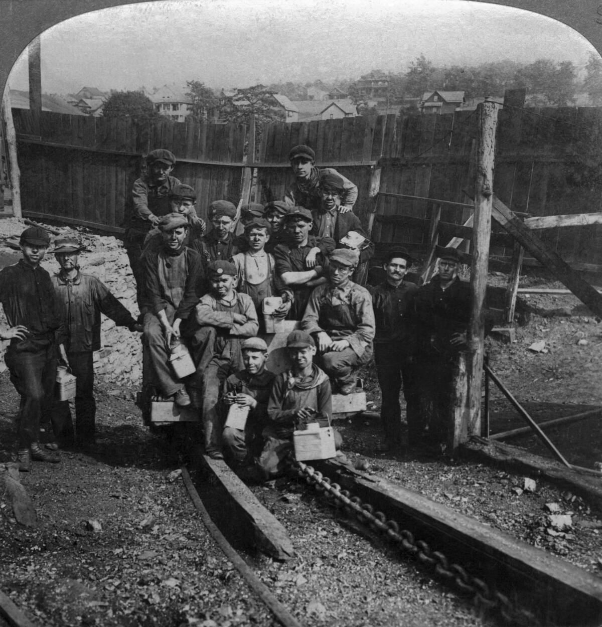 Breaker Boys of a Coal Mine