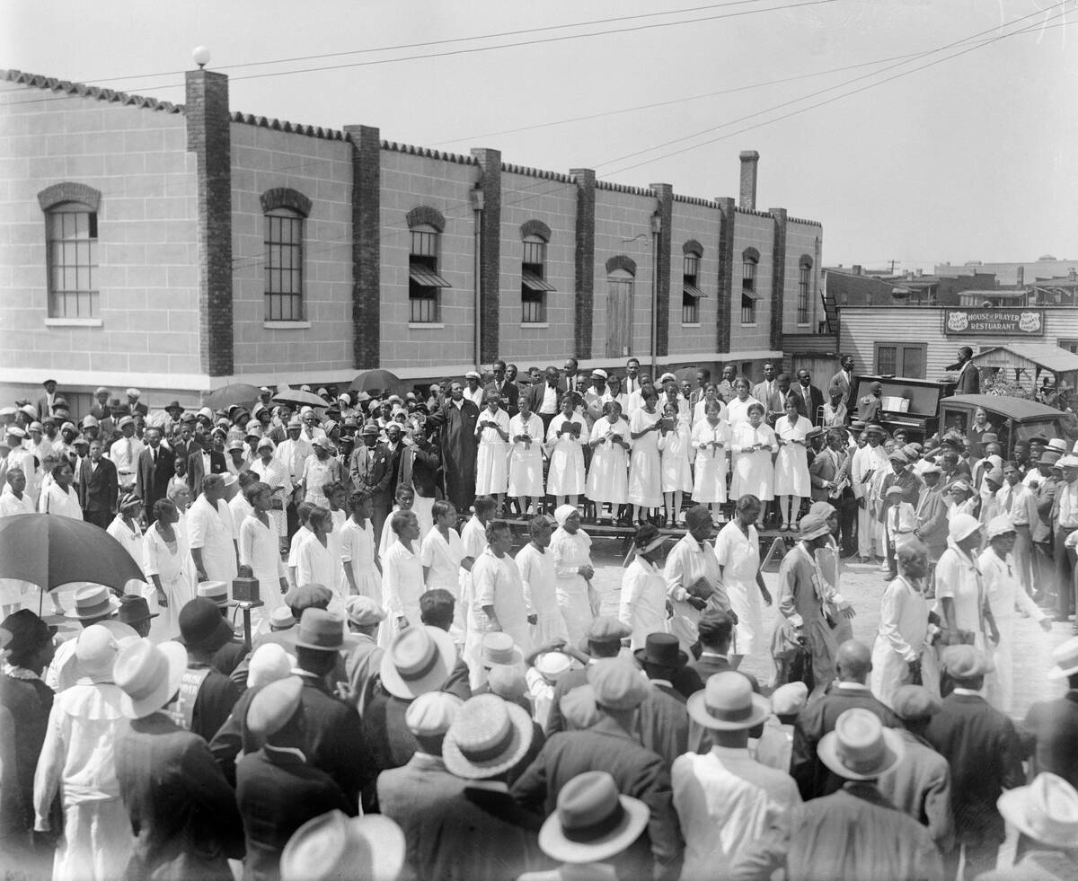 Converts Passing The Church Choir