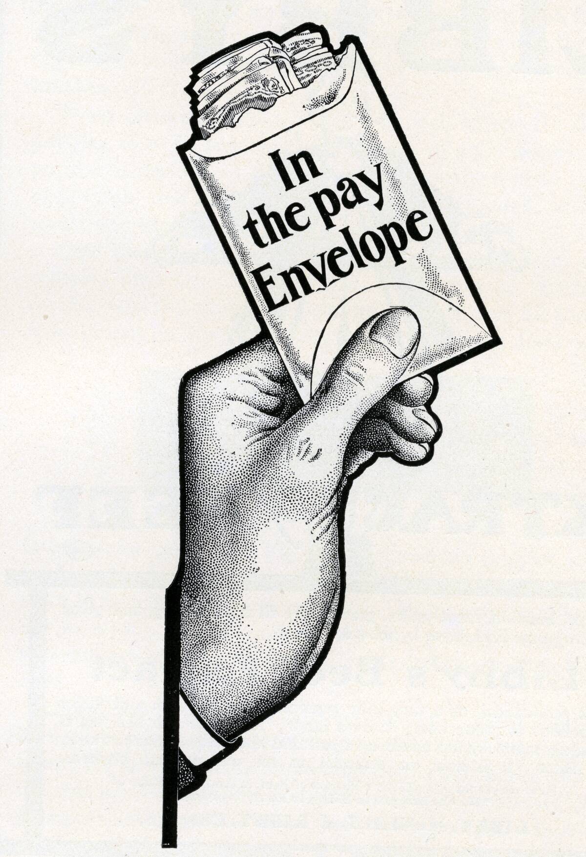 Hand With Pay Envelope