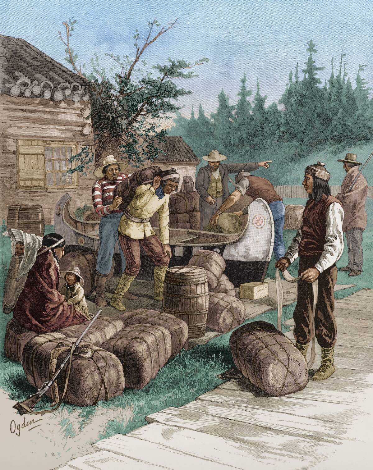 Hudson's Bay Company Trading Post