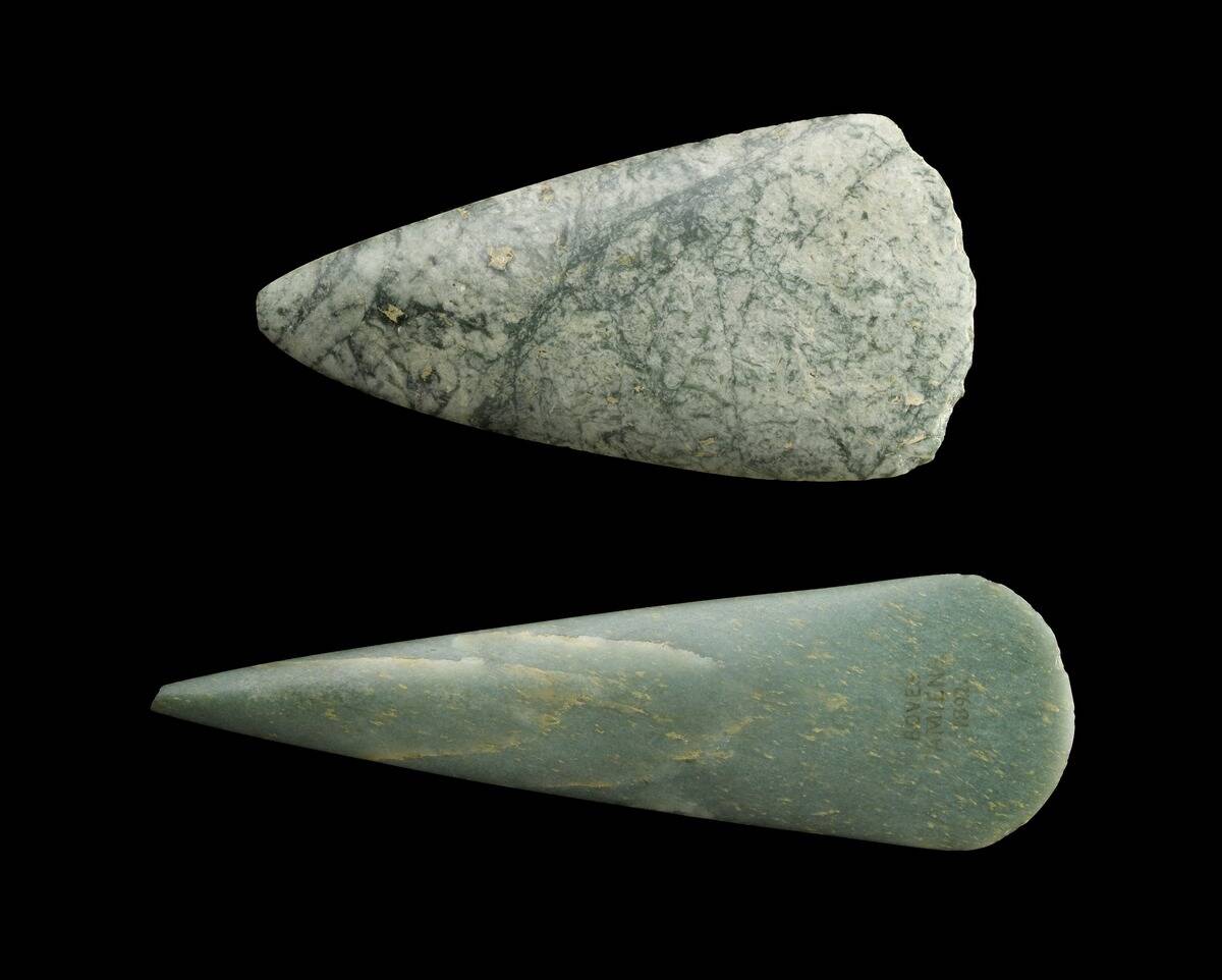 Jadeite Axes: Neolithic Period (Central Europe)