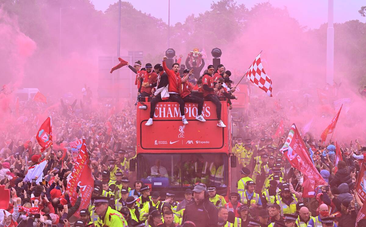 Liverpool Premier League Trophy Parade
