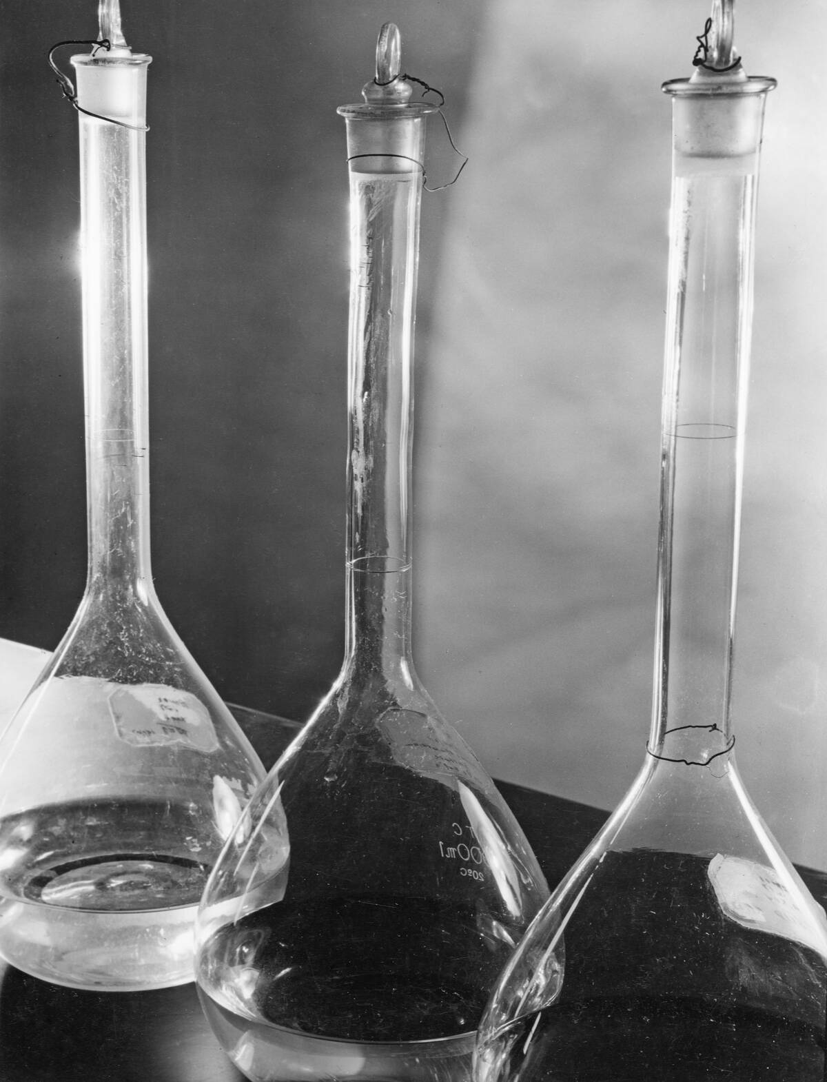 Long-Necked Conical Flasks