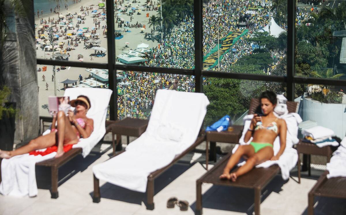 Nationwide Protests Take Part In Brazil Against Current President Dilma Rousseff