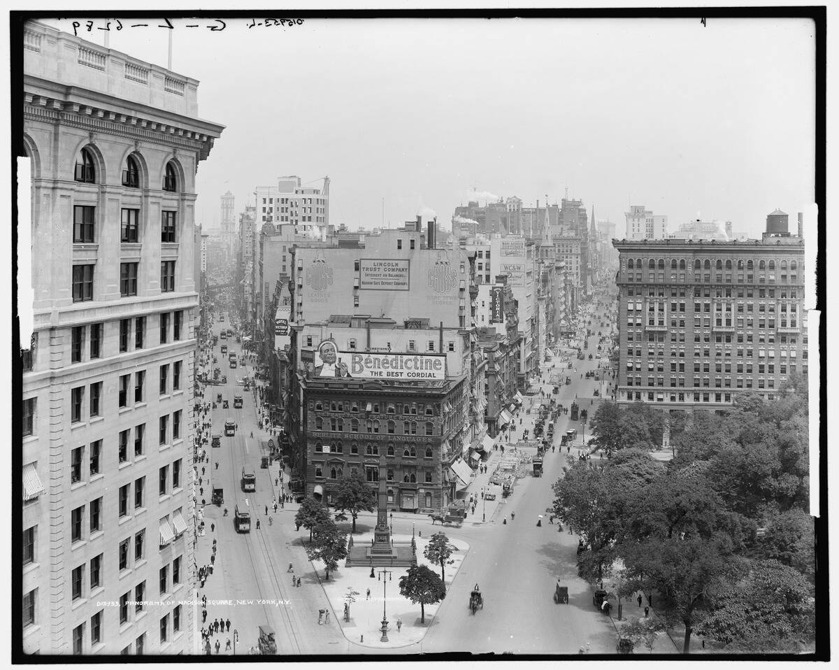 Panorama Of Madison Square