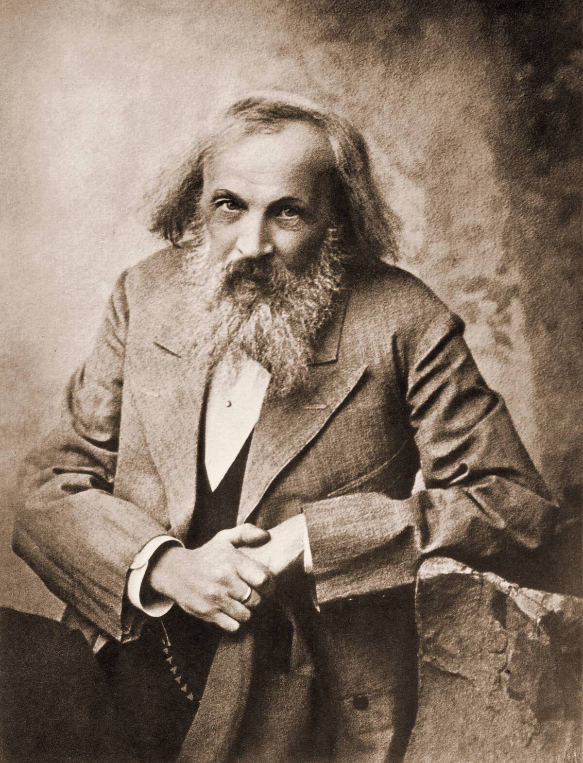 Portrait Of Dmitri Mendeleev