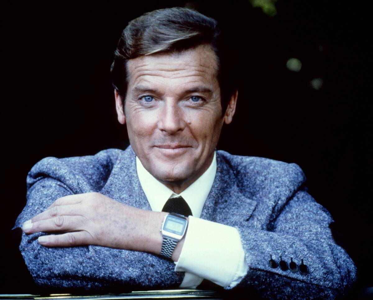 Roger Moore Portrait