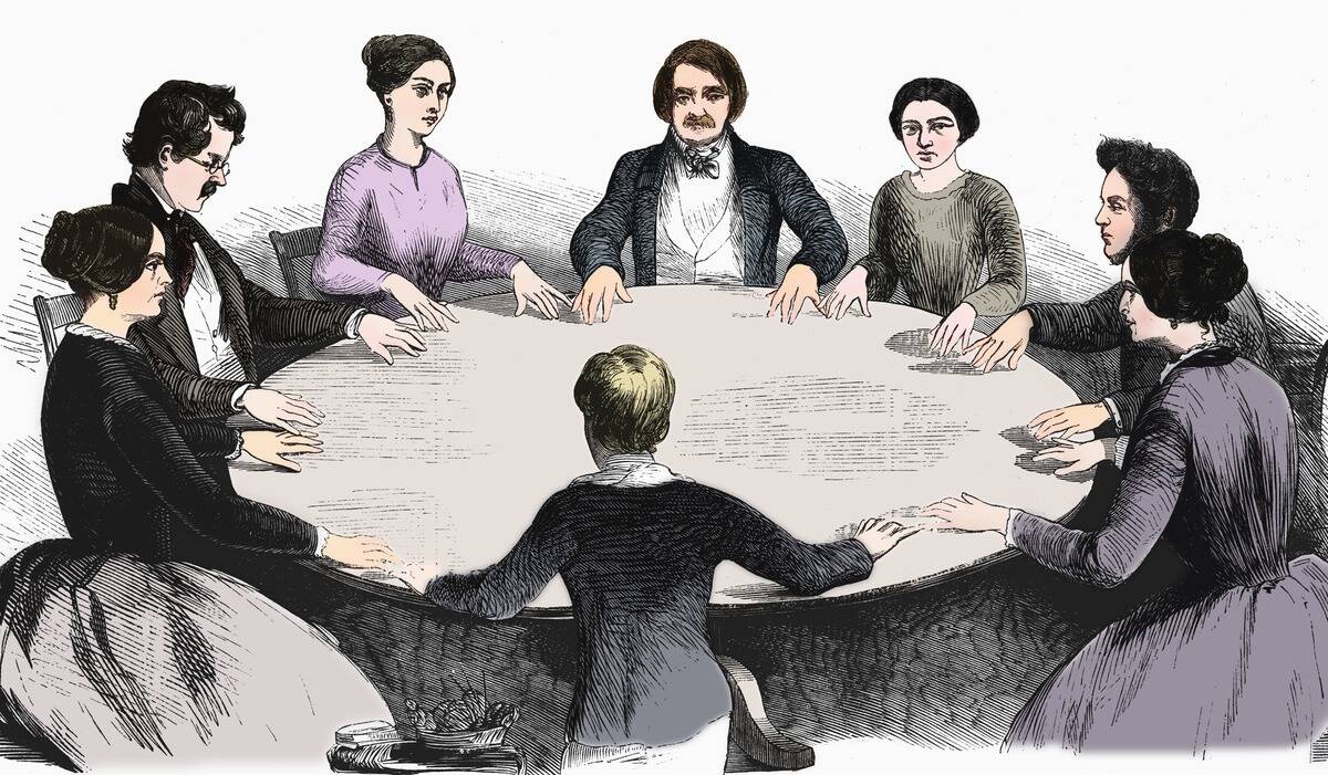 Spiritualist Meeting In Leipzig