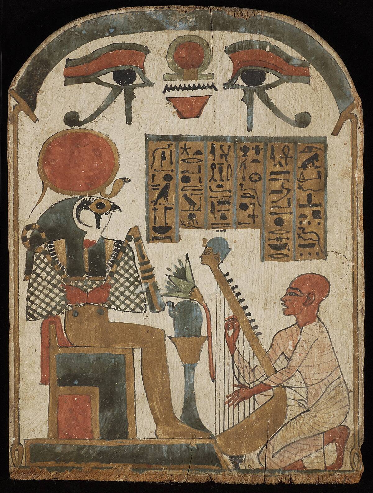 The Harpists Stele. Djedkhonsuefankh,