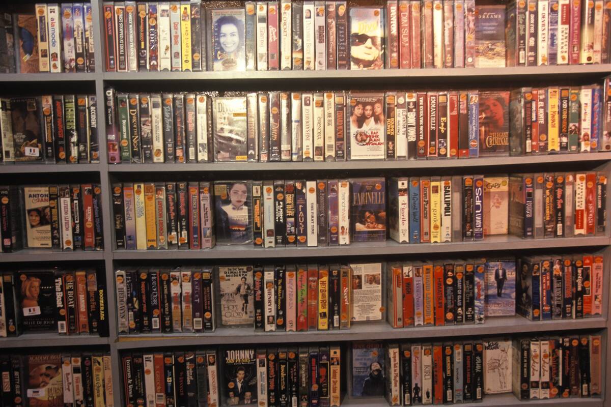 USA - Technology - VHS Tapes