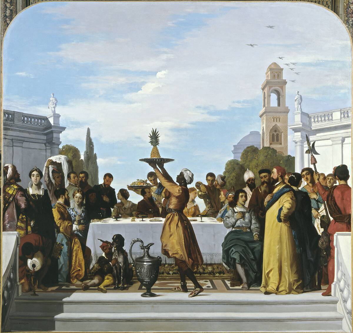 Venetian-Style Feast (Central Part)
