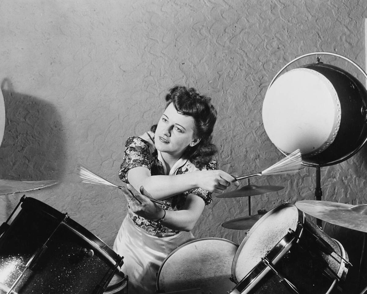 Viola Smith On Drums