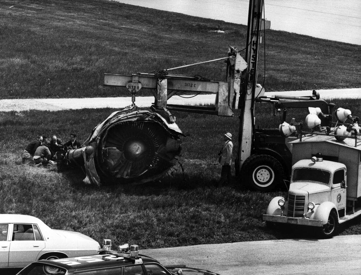 When an engine ripped off a DC-10 at OHare it killed 273 people, and changed air travel forever