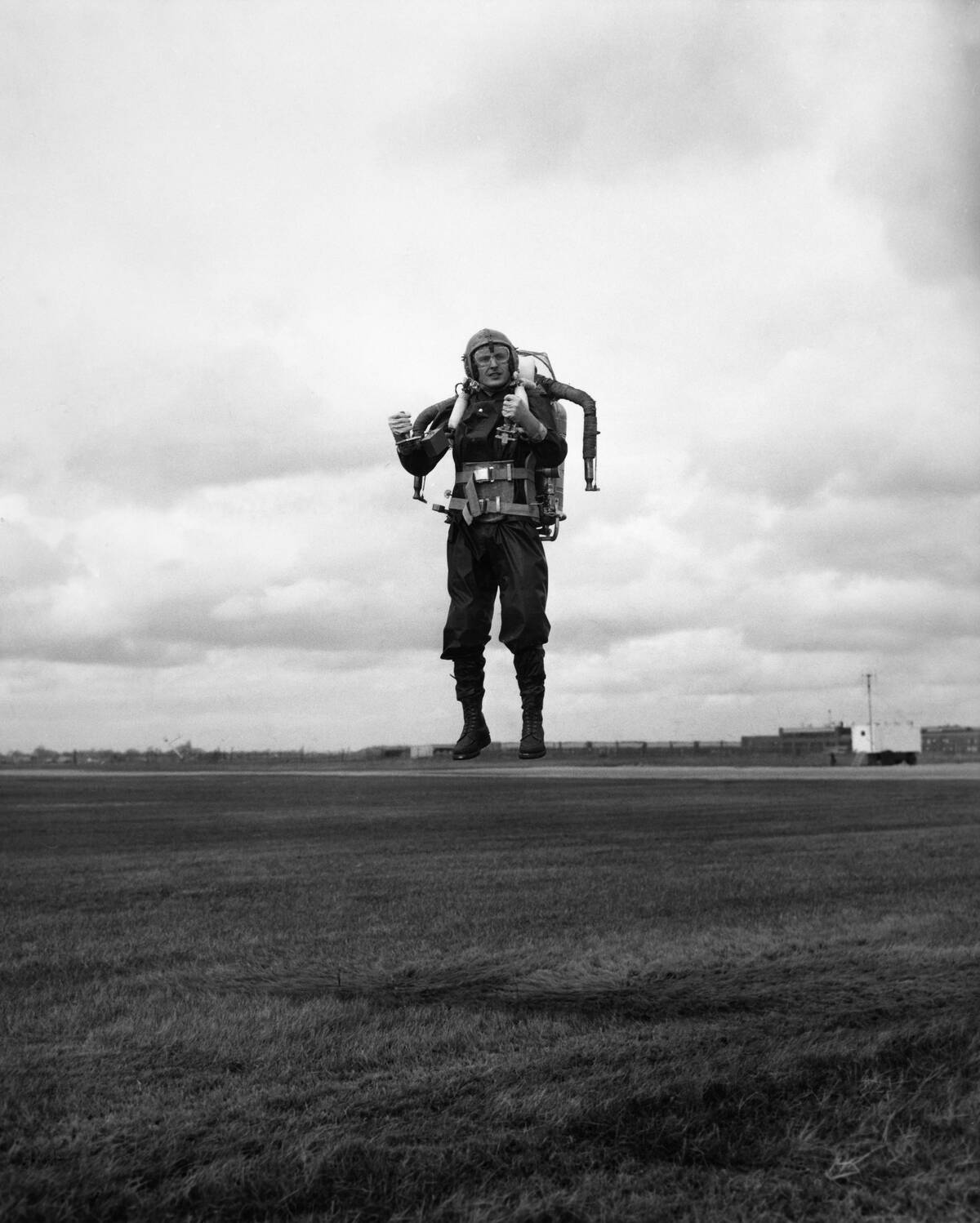 Bell Rocket Belt Test Flight