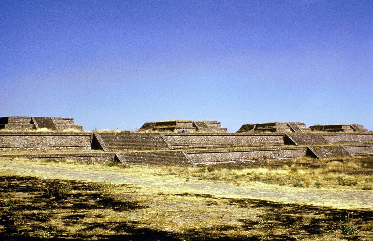 Citadel of Teotihuacan, Pre-Columbian Mexico.