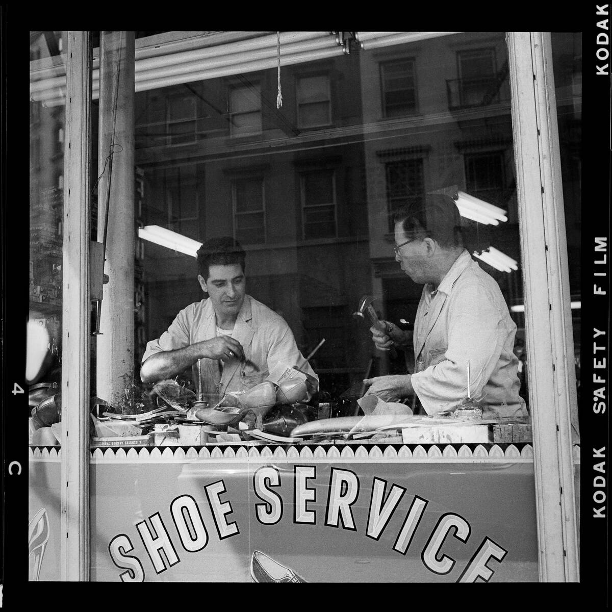 Cobblers in 1950's Brooklyn Heights