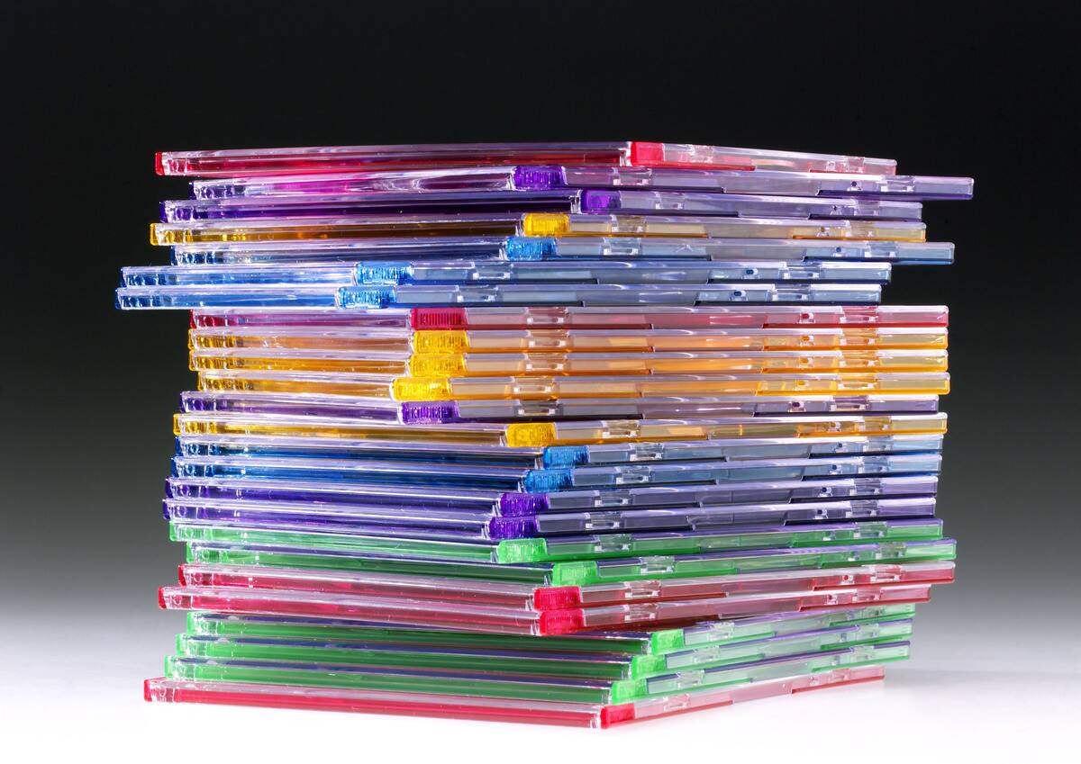 Compact discs (CDs), 2004.