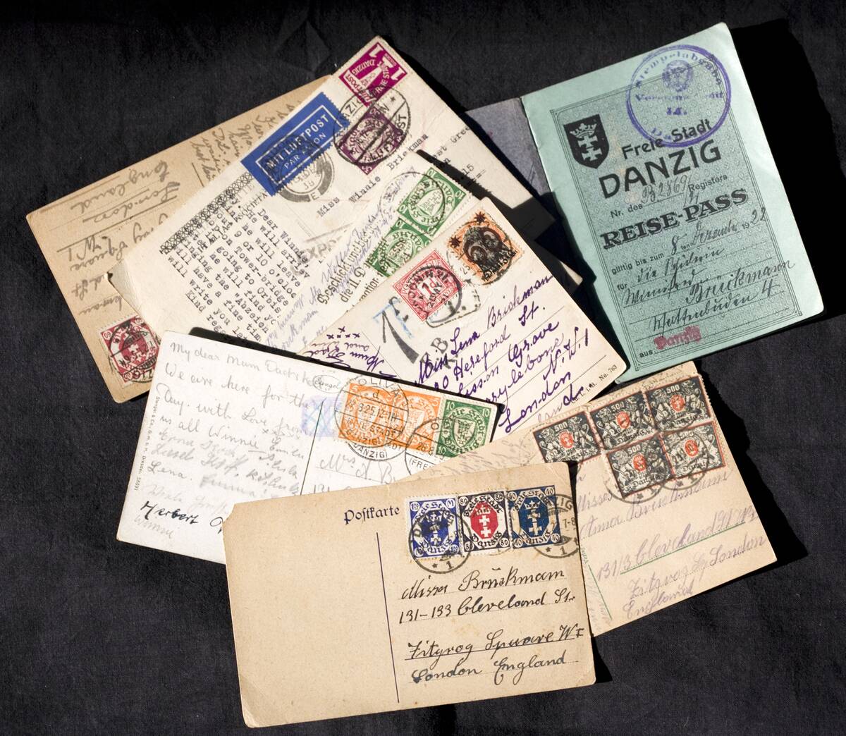 Documents from the free city of Danzig