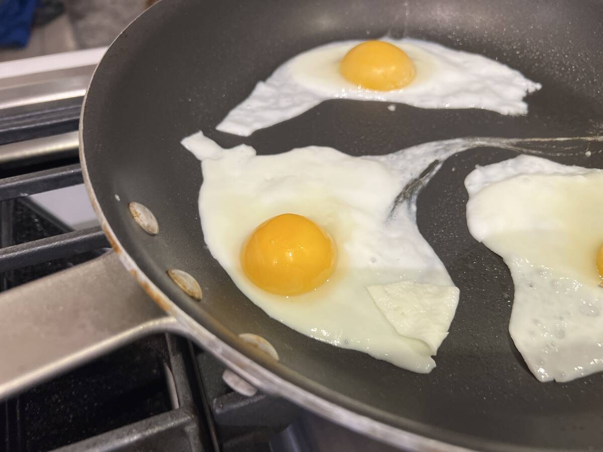 Eggs Frying Pan