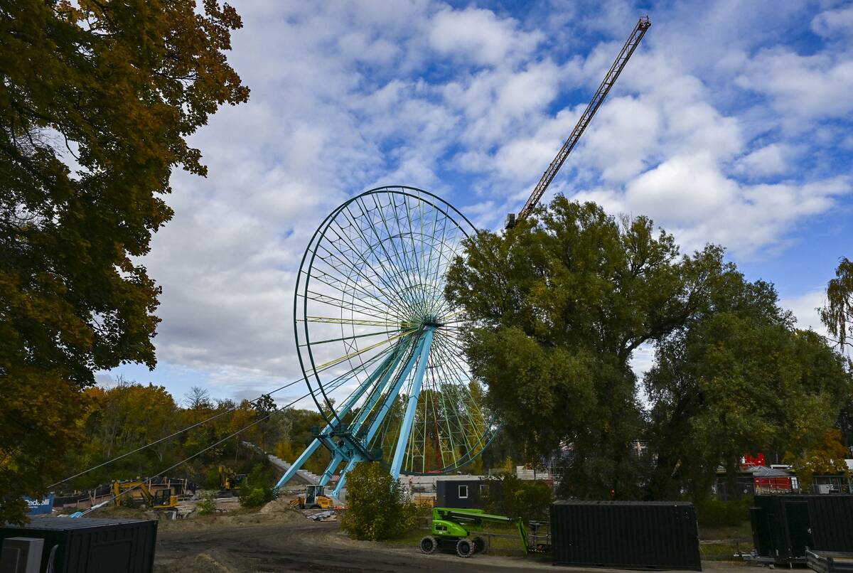 Ferris wheel in Plänterwald