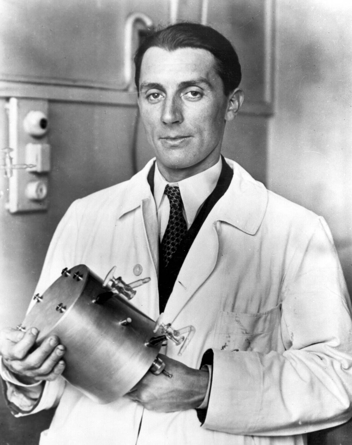 Frederic Joliot-Curie, French physicist, c 1930.