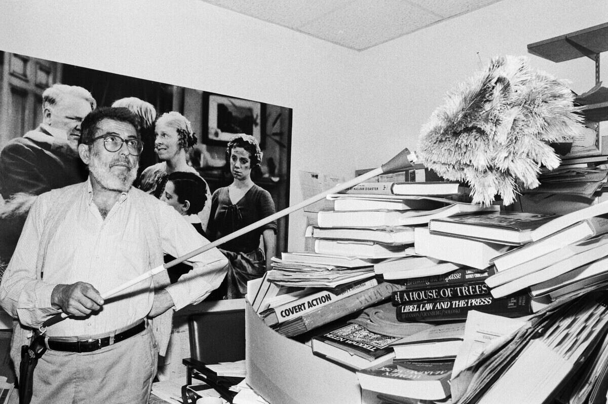 Hentoff's Office At Village Voice