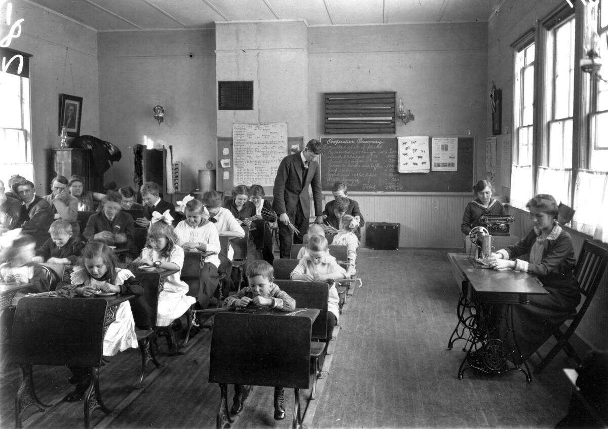 In A One-Room Schoolhouse
